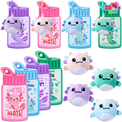 JOYIN axolotl plush keychains assortment brighten backpacks and classroom celebrations