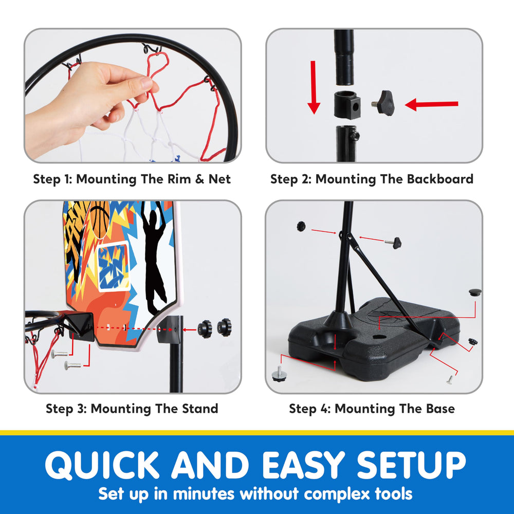 JOYIN hoop suitable for indoor and outdoor use for versatile fun.