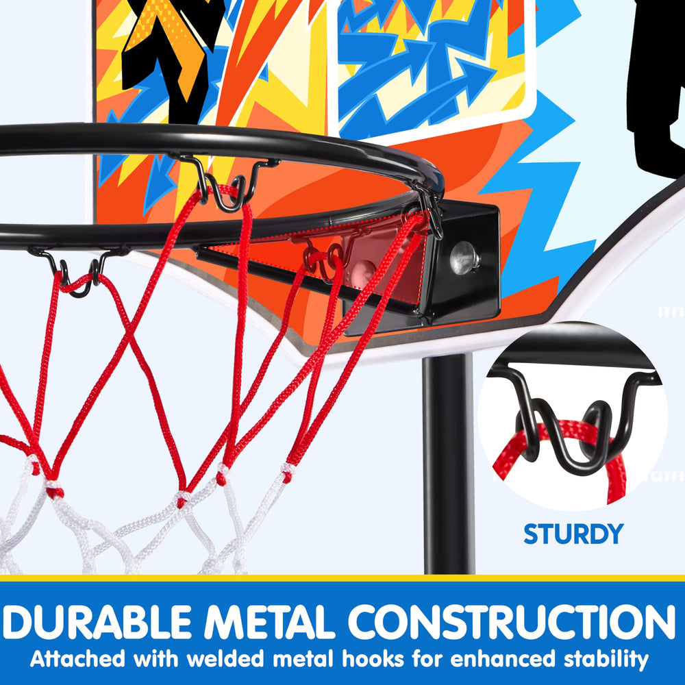 JOYIN includes inflatable balls and a pump for ready-to-play fun.
