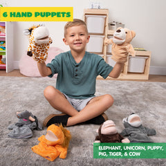 JOYIN bear puppet built with durable materials for repeated use.