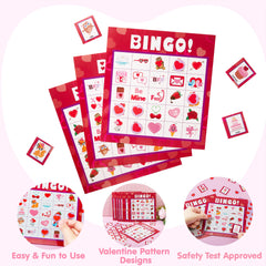 JOYIN die-cut bingo markers with windows enable clean, reusable marking