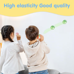 JoyIN bouncy balls bundled for easy storage and take-along play