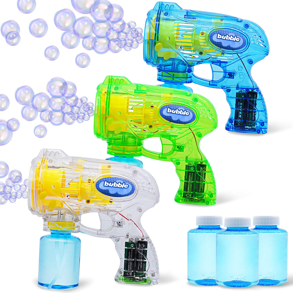 JOYIN bubble guns carnival setup for birthday celebrations.