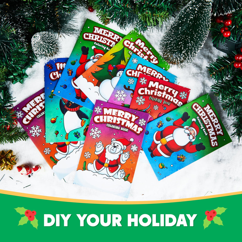 JOYIN cheerful snowman and penguin artwork invites joyful color exploration.