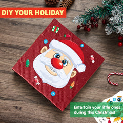 JOYIN Christmas make-a-face penguin stickers add winter charm to kids' crafts.