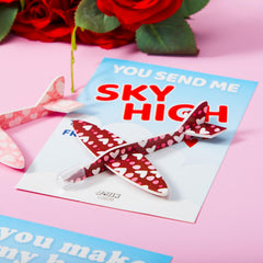JOYIN vibrant foam airplane close-up shows colorful lightweight design.