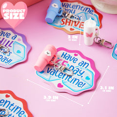 JOYIN colorful backpack-friendly mini-tumbler keychains