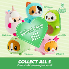 JOYIN Corgisaur plush lying-down pose, perfect nap pillow for relaxation.