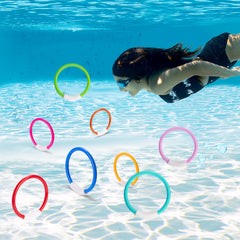 JOYIN Dive Rings bright, fade-resistant colors ensure lasting underwater visibility