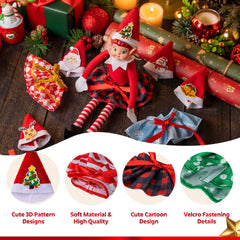JOYIN doll hat candy-cane design sparks festive storytelling and accessories.
