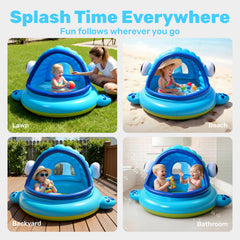 JOYIN durable PVC construction stands up to outdoor summer use.