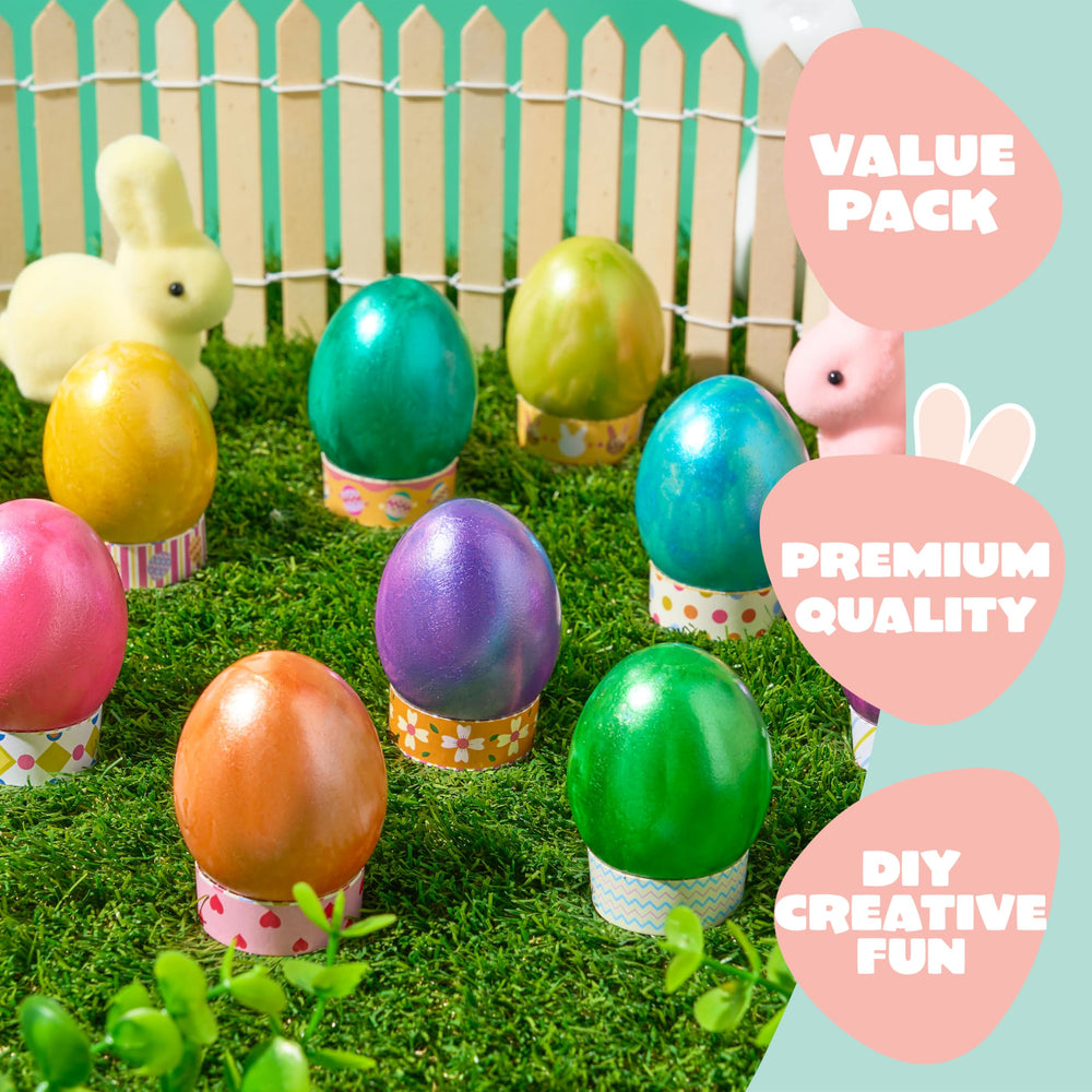 JOYIN Easter Dye Kit instruction sheet for safe crafting guidance