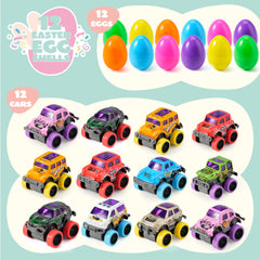 JOYIN eggs with eight monster car designs for diverse play