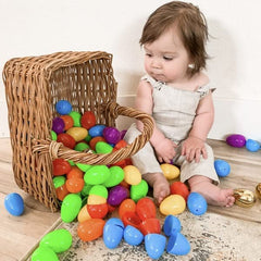 JOYIN smooth-edged eggs ensure safe handling during parties and classroom use.