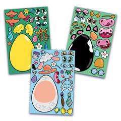 JOYIN Easter stickers cow face perfect for kid crafts and gift bags.