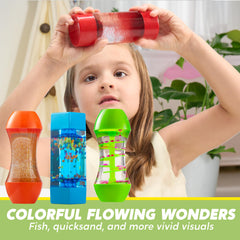 JOYIN fidget tubes in classroom scene support focus during calm-down corner activities.