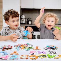 JOYIN education-enhancing fridge magnets support early literacy exploration.