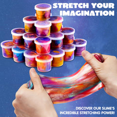 JOYIN galaxy slime cups safe materials for worry-free kid play
