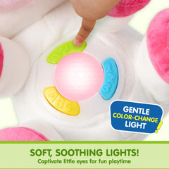 JOYIN plush toy showing gentle lights and music mode for calm play