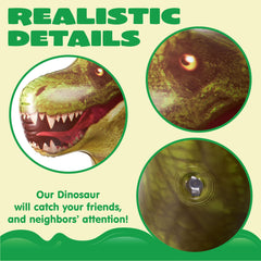 JOYIN giant T-Rex inflatable pool toy adds dramatic backyard fun
