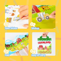 JOYIN Gift-ready sticker book perfect for birthdays and holiday gifts.