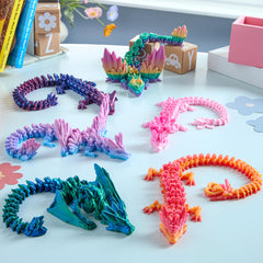 JOYIN Gift set of 6 dragons for collectors and premium party favors
