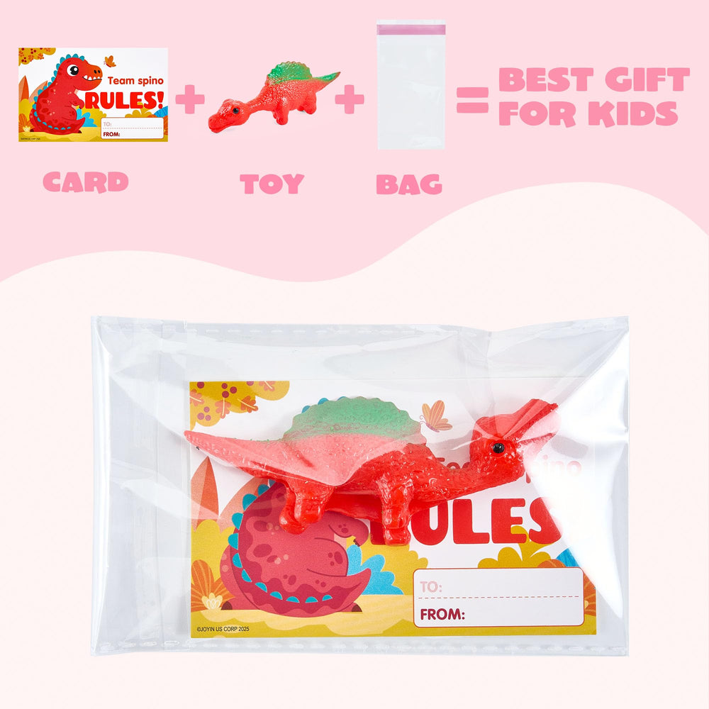 JOYIN goodie bag stuffer dinos delivering playful Valentine mood