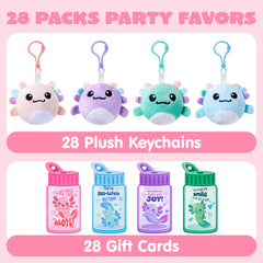 JOYIN greeting cards with bottle shapes pair with axolotl cards for easy sharing