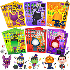 JOYIN reaper-face Halloween sticker for dramatic accents at events