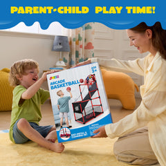 JOYIN height-adjustable hoop adapts as children grow taller