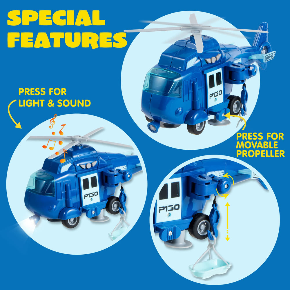 JOYIN helicopter rotor detail adds dynamic visuals during action play.