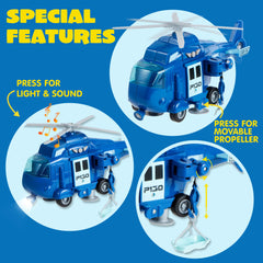 JOYIN helicopter rotor detail adds dynamic visuals during action play.