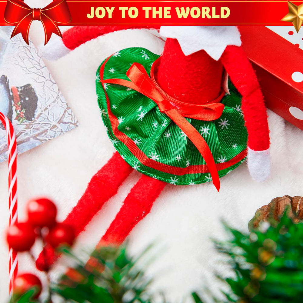 JOYIN holiday doll display enhances Christmas room decor
