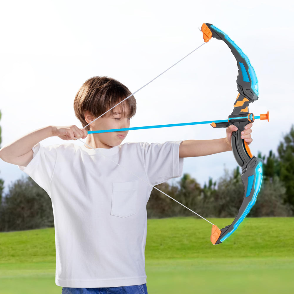 JOYIN archery setup suitable indoors or outdoors for versatile play.