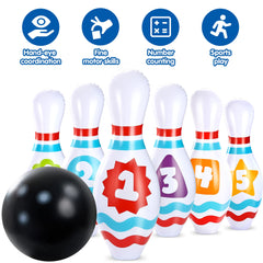 JOYIN indoor-outdoor bowling play suitable for kids and adults.