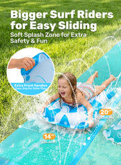 JOYIN inflatable boards provide stable rides during water play