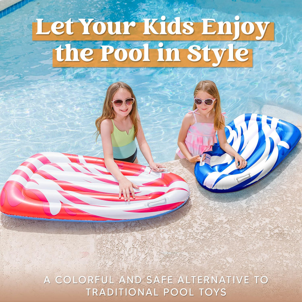 JOYIN inflatable pool float for kids lying position, ideal for relaxed water play
