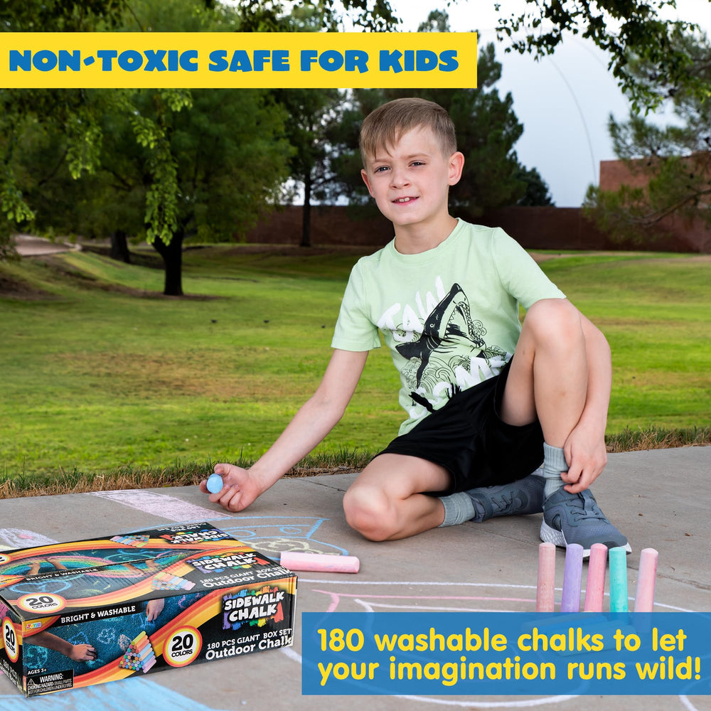 Joyin jumbo chalks provide bold lines for chalkboard and art projects.