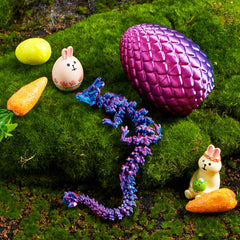 JOYIN laser-purple dragon-tail detail adds fantasy flair to any toy collection.