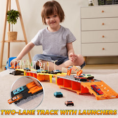 JOYIN dual launchers speed cars for exciting race action.