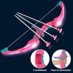 JOYIN LED bow lights up with two modes for magical archery sessions.