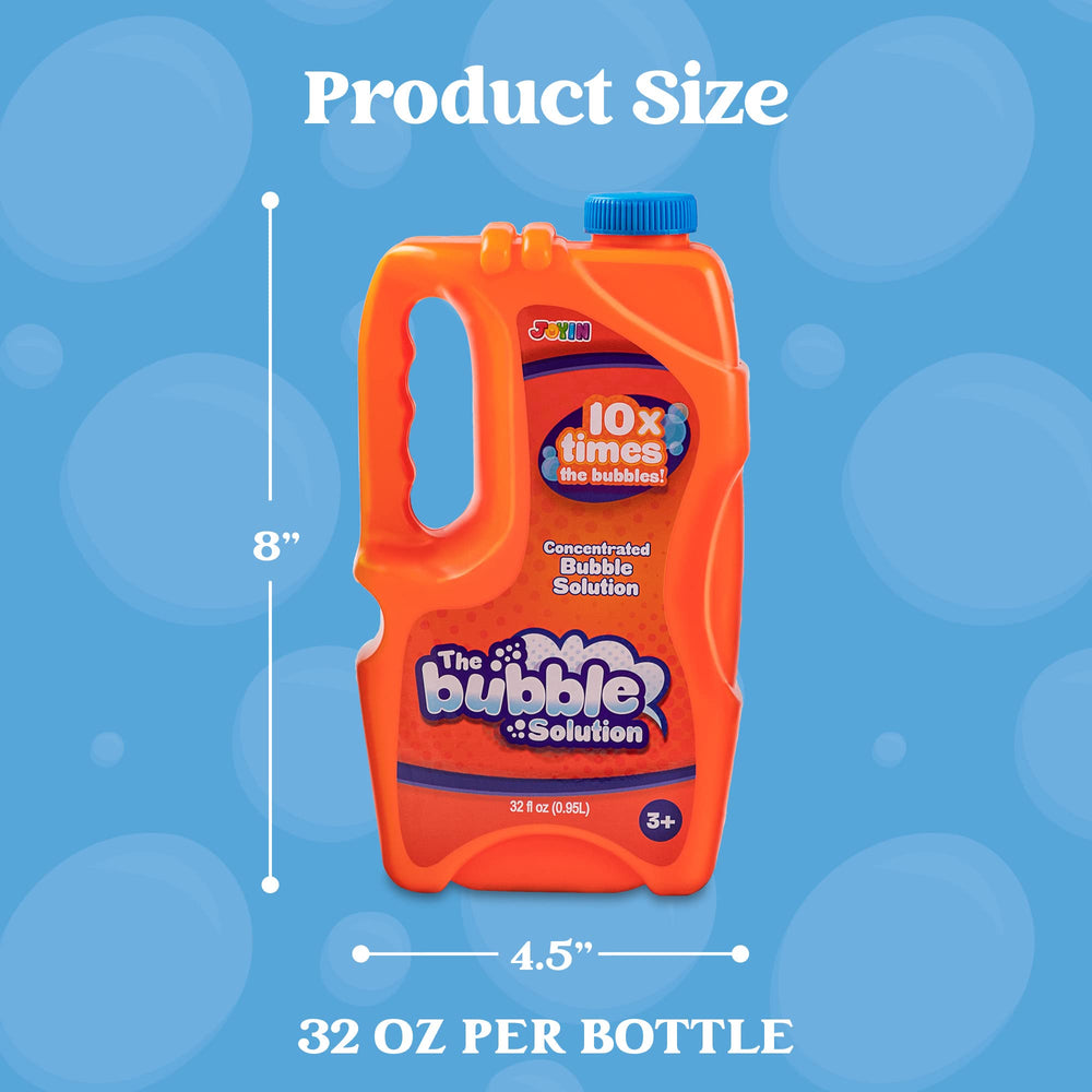 JOYIN long-lasting bubble solution supports extended play sessions
