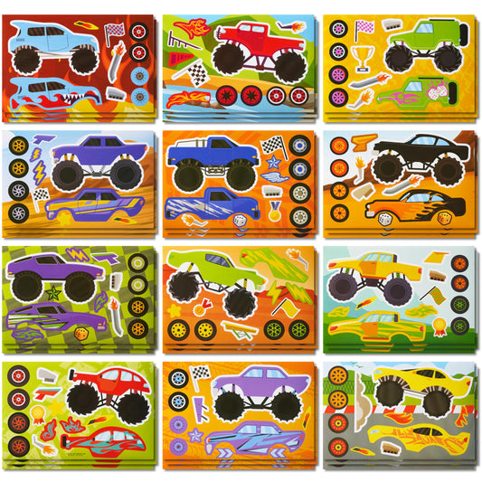 JOYIN Make-a-Face Eyes designs in vibrant colors for playful party decorations.