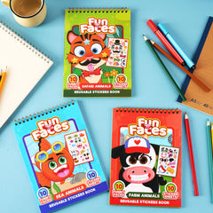 JOYIN Make-a-Face sticker faces collection for creative prompts