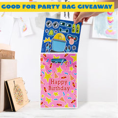 JOYIN Make-a-Face Stickers classroom-activity kit supports collaborative crafting