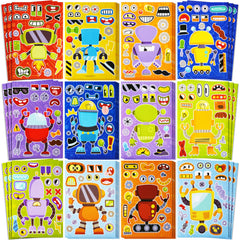 JOYIN Make-a-Face Stickers eyes-collection for playful robot faces at parties