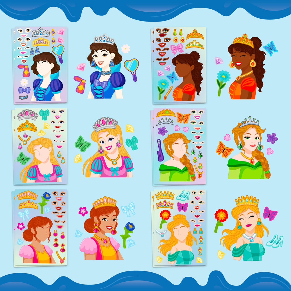 JOYIN Make-a-Face stickers reusable material for classroom crafts.