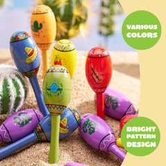 JOYIN maracas for Hawaiian party use bringing fun sound and color.