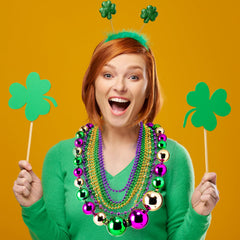 JOYIN small crown necklace coordinates with Mardi Gras décor and photo booths.