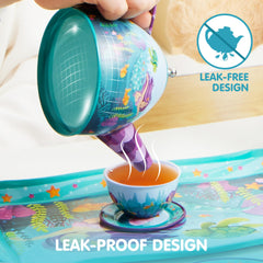 JOYIN Mermaid Tea Party medium plates for colorful pretend meals.